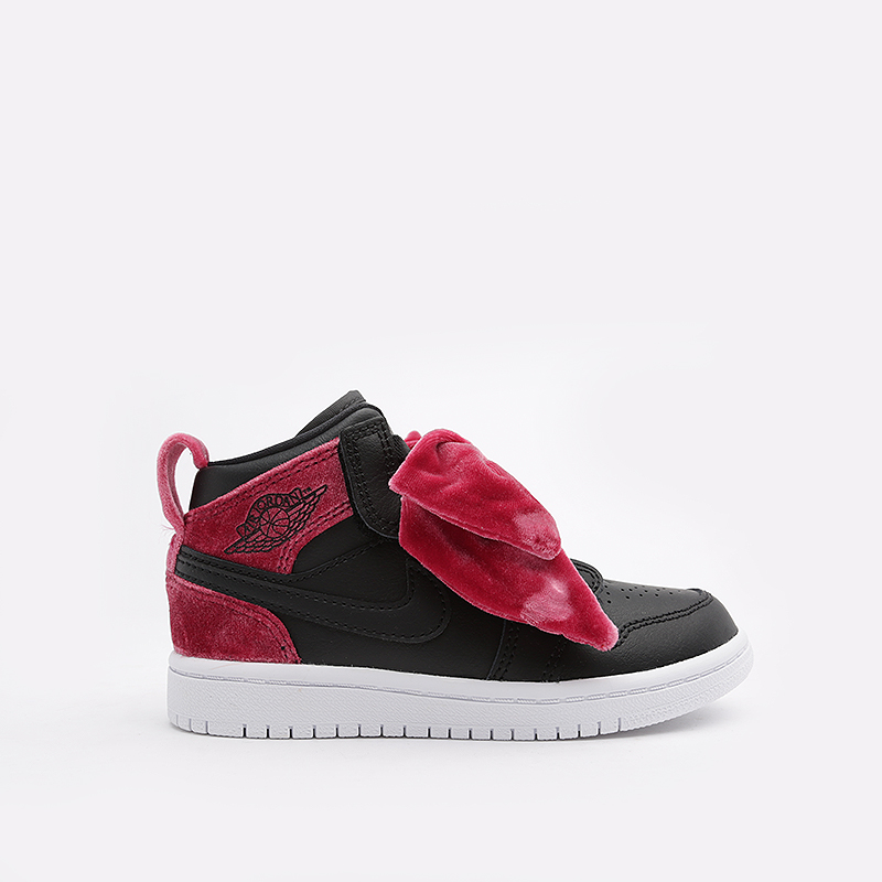 Детские кроссовки Jordan 1 Mid Bow PS (CK5677-006)  - цена, описание, фото 1